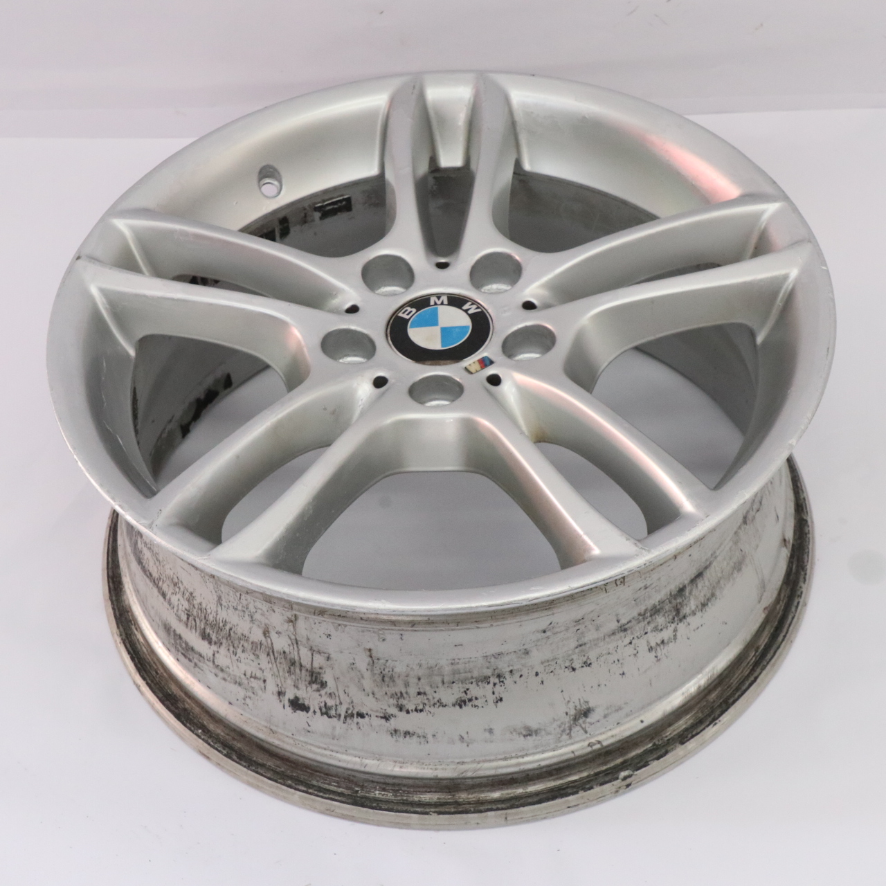 BMW E81 E87 Silber Vorne Felge Alufelge 18" M Doppelspeiche 261 7,5J 7891050