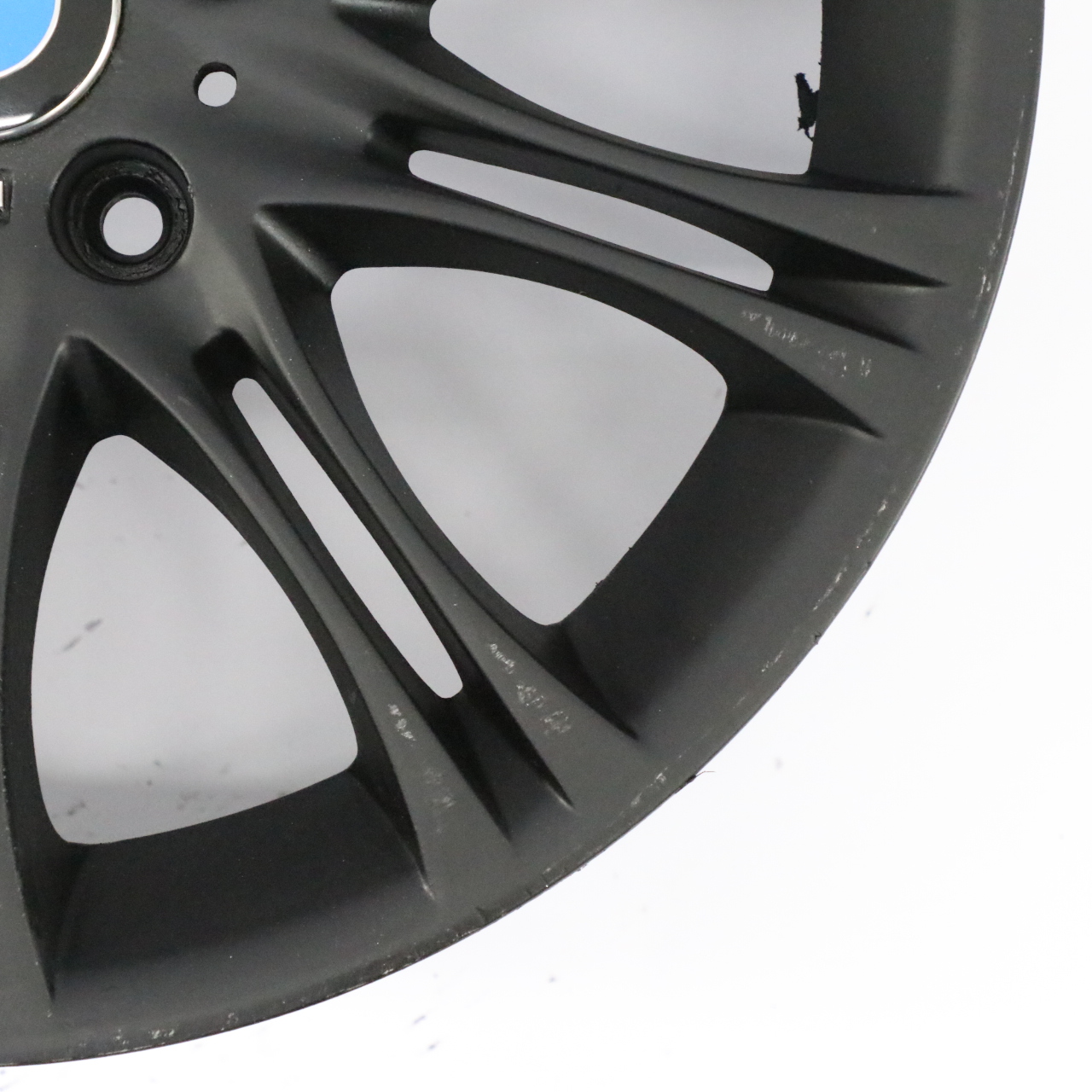 BMW E46 Z4 E85 Black Front Alloy Wheel Rim 18" 8J ET:47 M Double Spoke 135 VIA