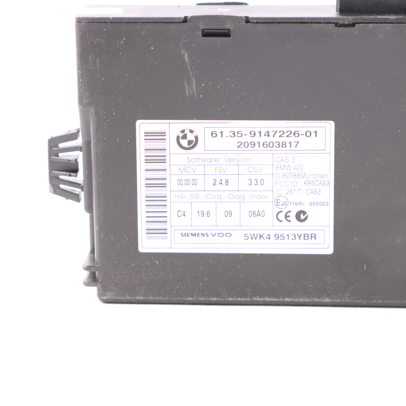 BMW E90 E91 LCI 325d 330d Diesel N57 245PS ECU Motor Kit DDE 8507136 CAS3