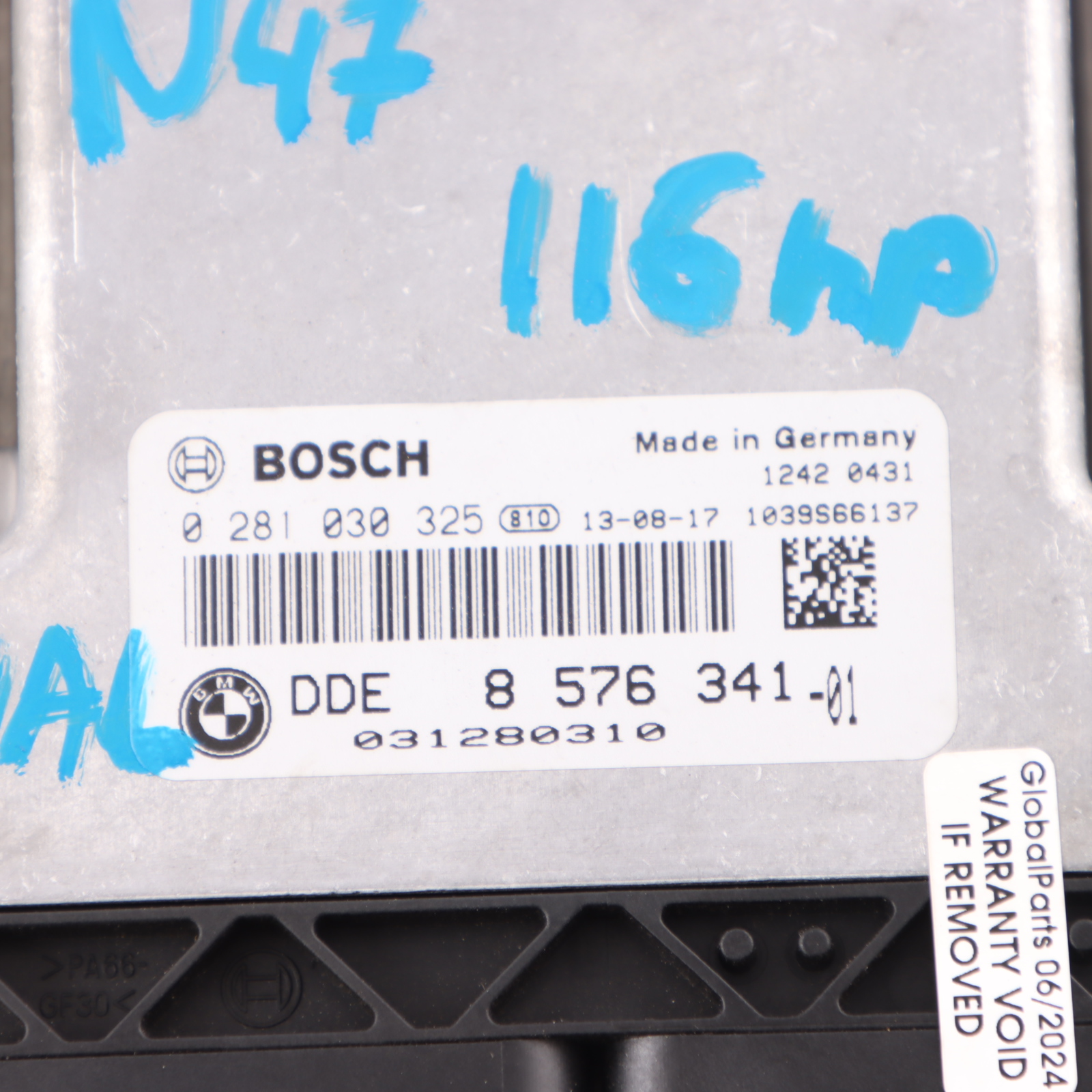 BMW F20 F21 F30 F31 116d 316d 116HP N47N ECU Kit DDE Schlüssel FEM Handbuch