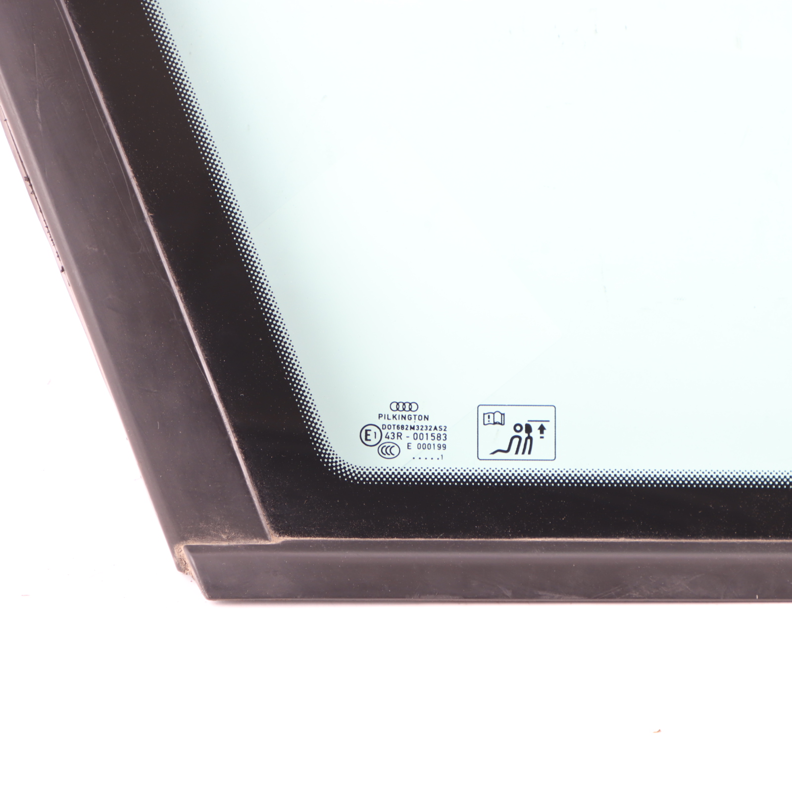 Audi A3 8P Fensterglas hinten links Viertel Glasverglasung AS2 8P4845299B