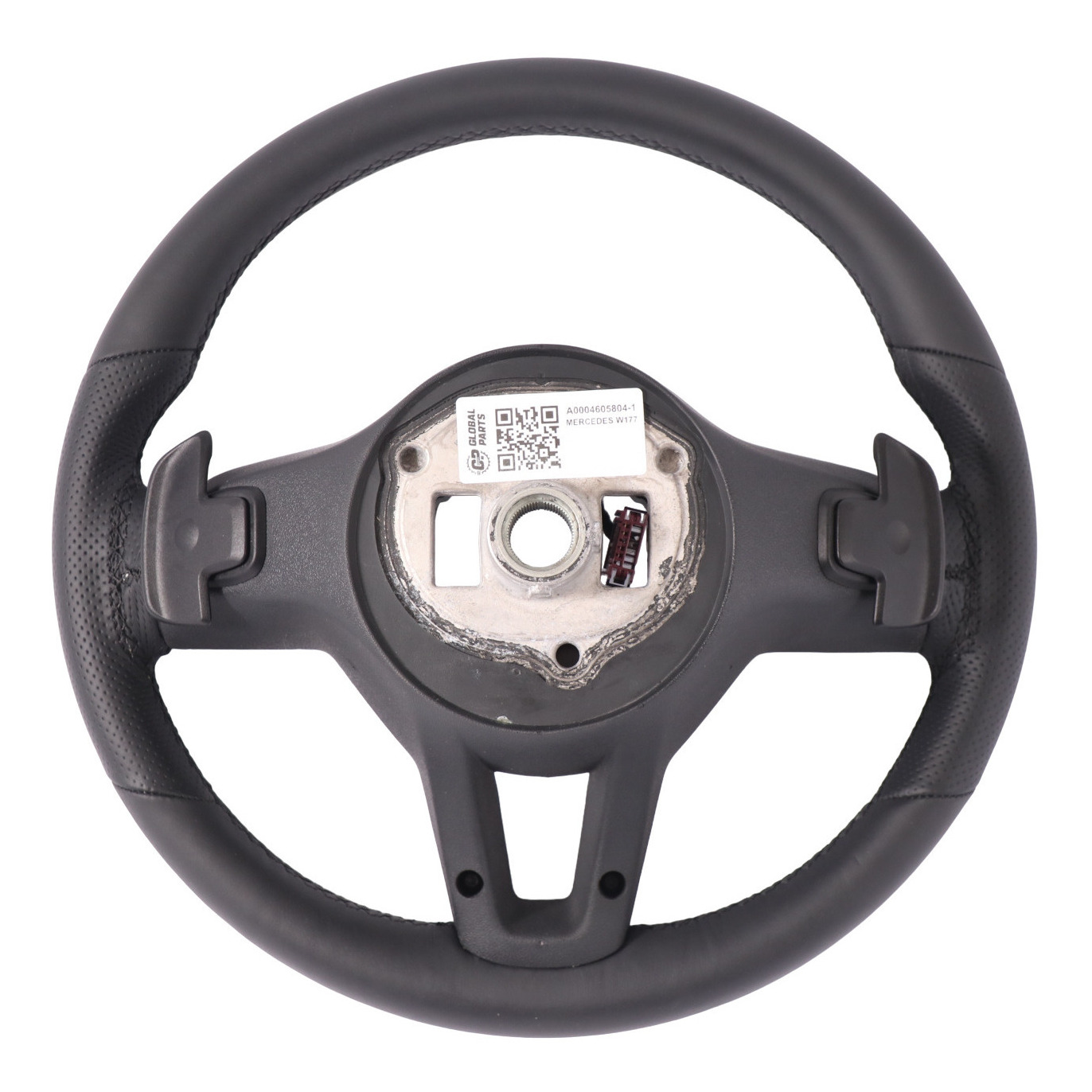 Steering Wheel Mercedes C118 W177 NEW Black Leather Multifunction Paddle Shift