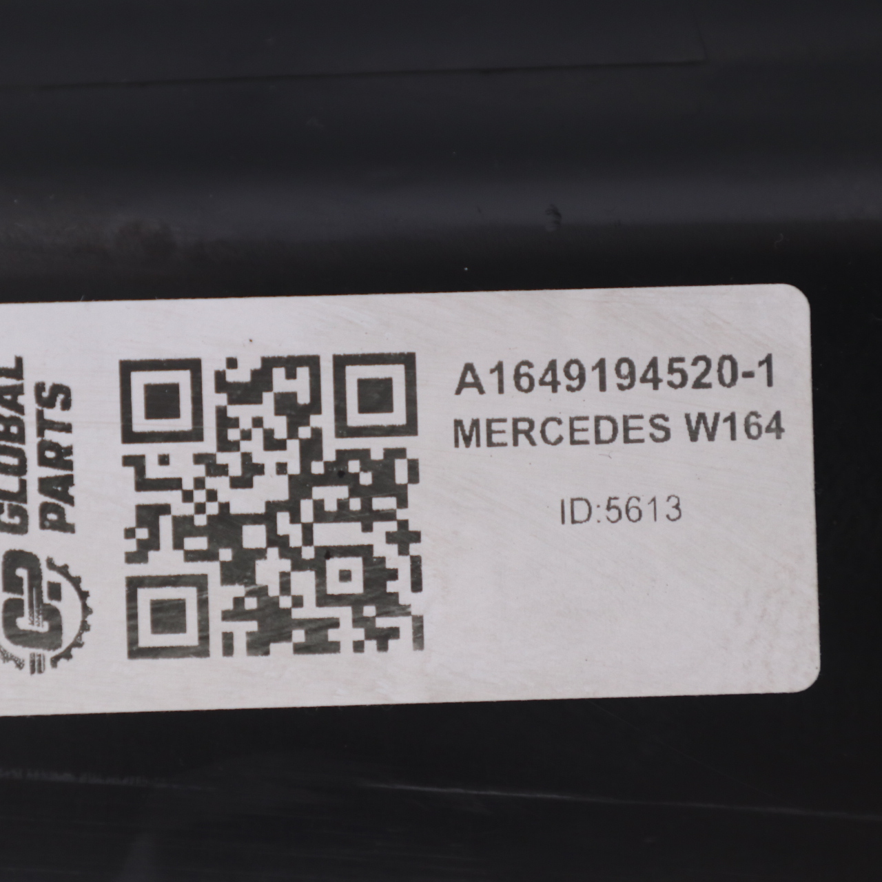 Mercedes ML W164 Sitz Schienen Verkleidung Vorne Links Schwarz A1649194520