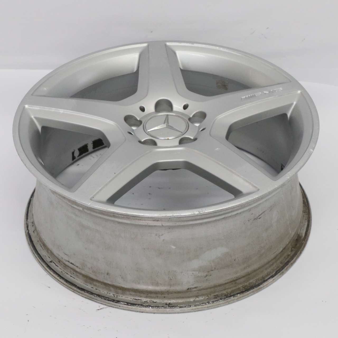 Mercedes W245 AMG Silberne Leichtmetall felge 18" ET:49 7J A1694011602