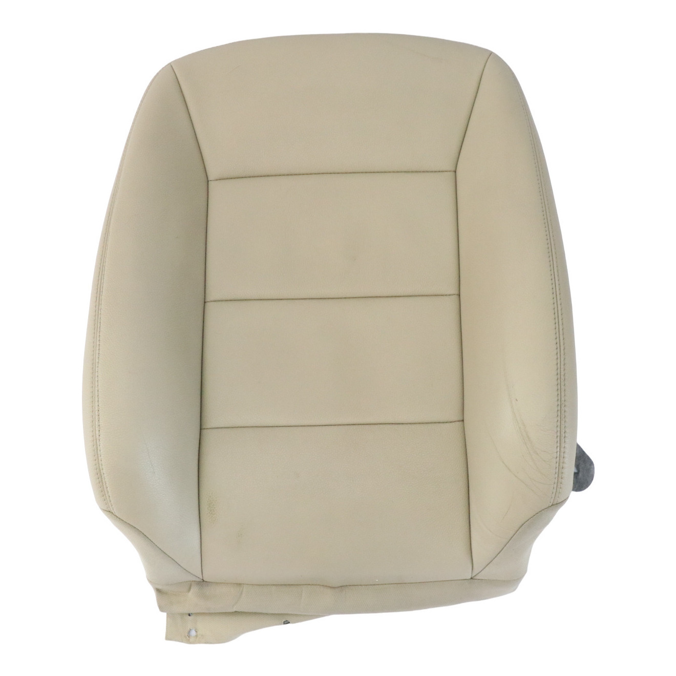 Sitzlehne Vorne Mercedes W169 W245 Links Leder Nappa Semi-Anilin Beige