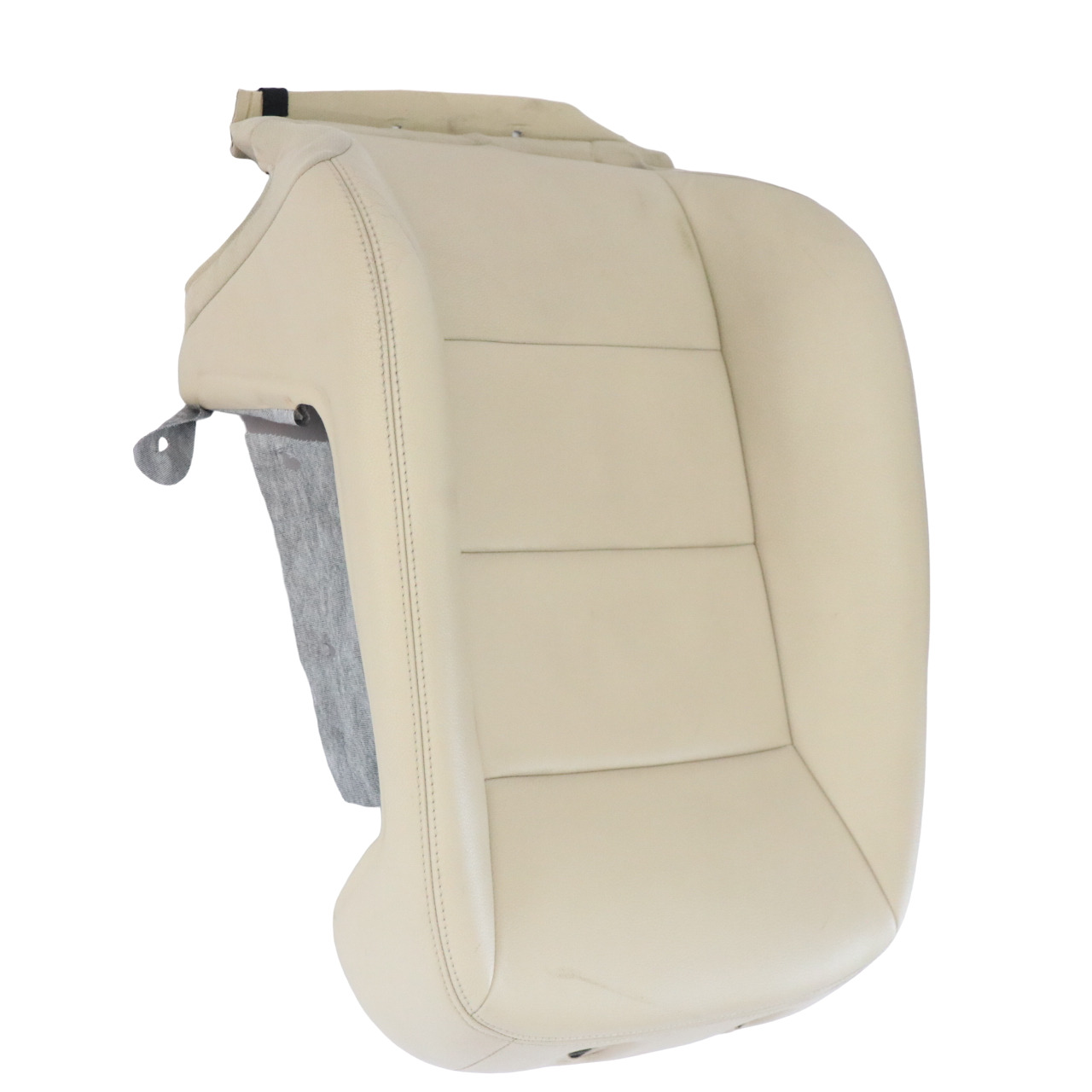 Sitzlehne Vorne Mercedes W169 W245 Links Leder Nappa Semi-Anilin Beige