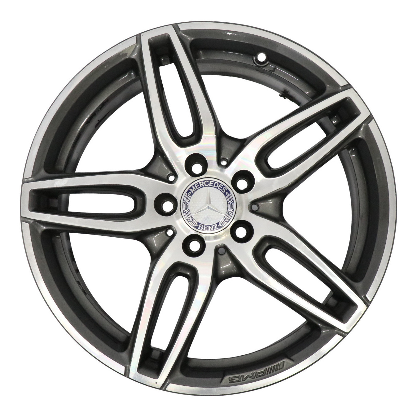 Mercedes W176 Leicht metall felge AMG 18" ET:52 7,5J 5 Doppelspeiche A1764010700