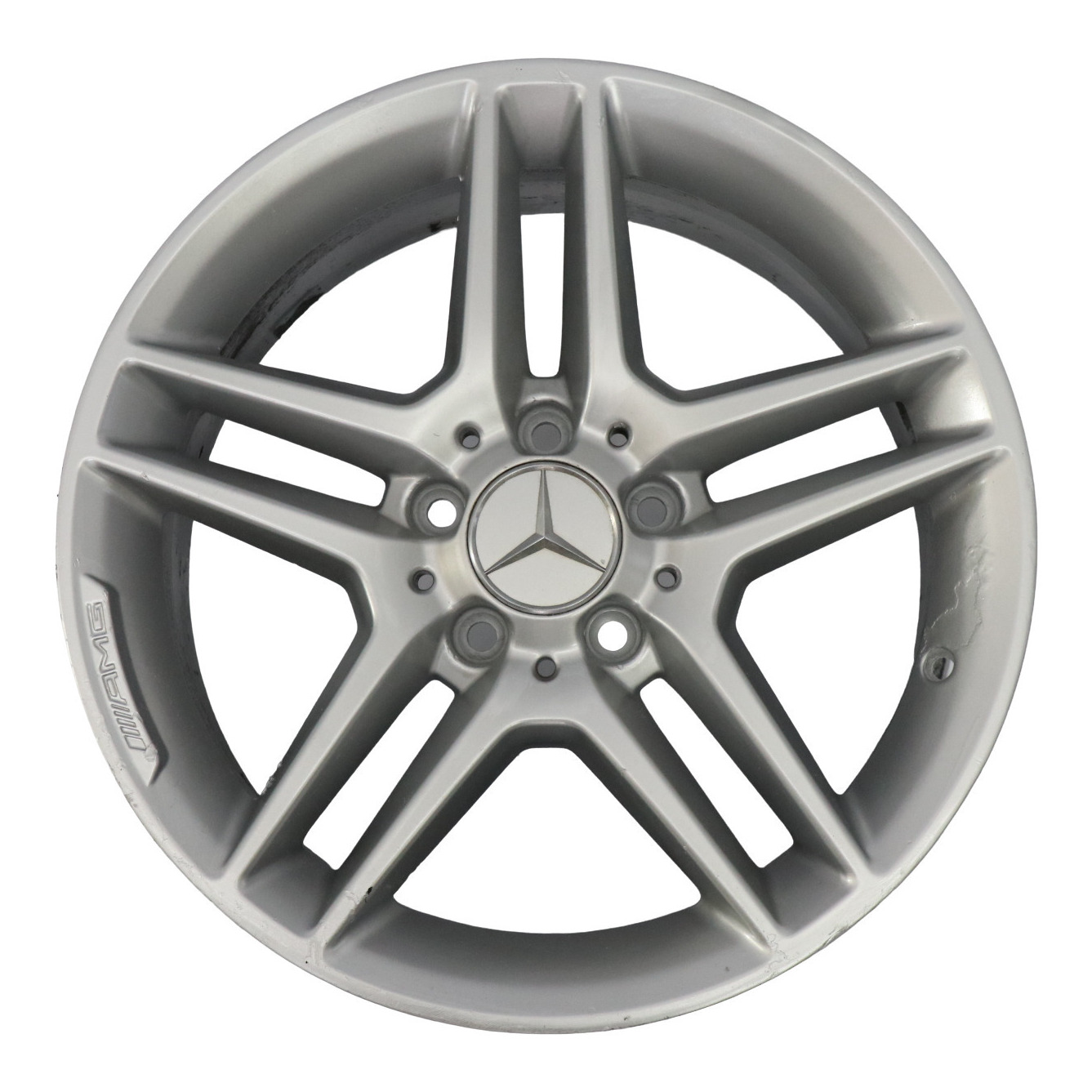 Mercedes W204 AMG Silberne Leicht metall felge 17" ET:47 7,5J A2044019602