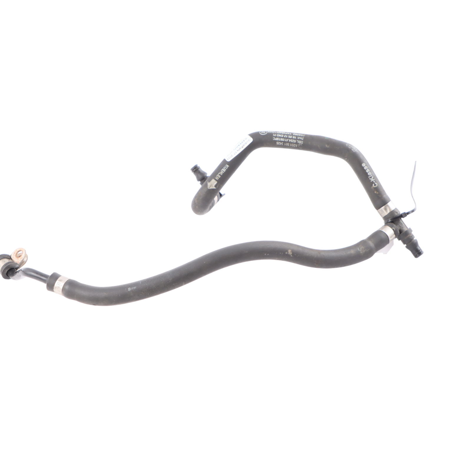 Mercedes W204 Radiator Coolant Hose Cooling Pipe Bleed Line Diesel A2045013425