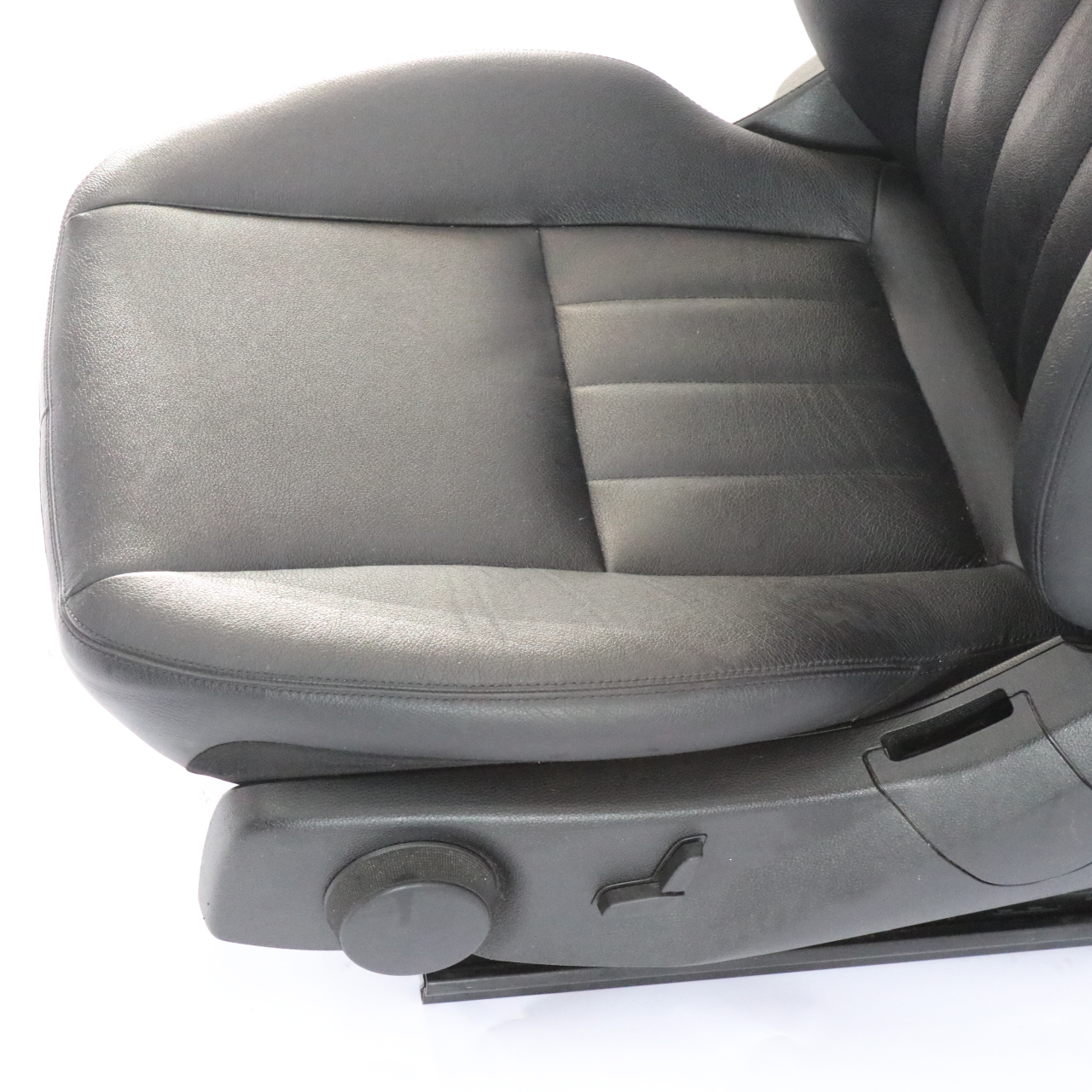 Mercedes W204 S204 Vorne Links Sitzheizung Schwarz Leder Interieur Avantgarde