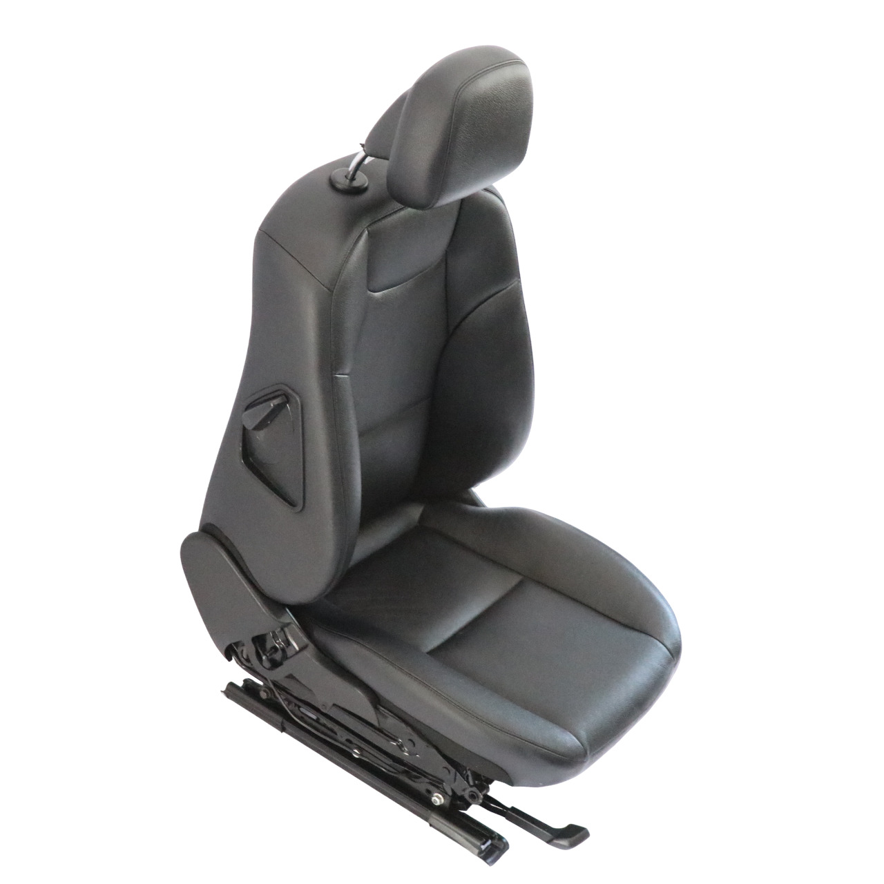 Mercedes W204 S204 Vorne Links Sitz Sport Leder Schwarz Interieur Elektrisch