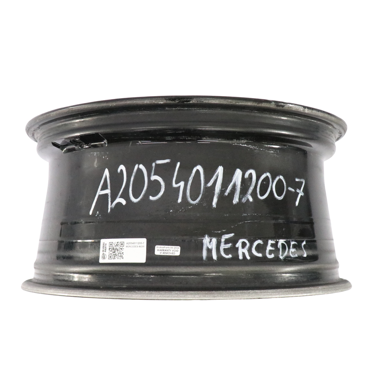 Mercedes W205 Jante alliage AMG noire à 5 branches 18" 8,5J ET:49 A2054011200