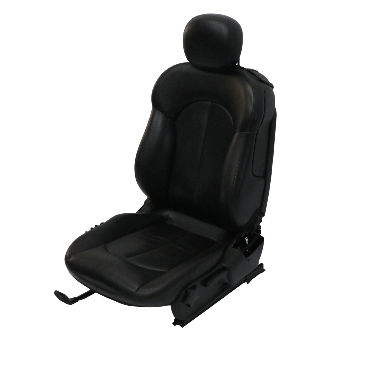 Mercedes A209 Vorne Links Sitz Multi Contour Schwarz Leder Nappa Amaretta