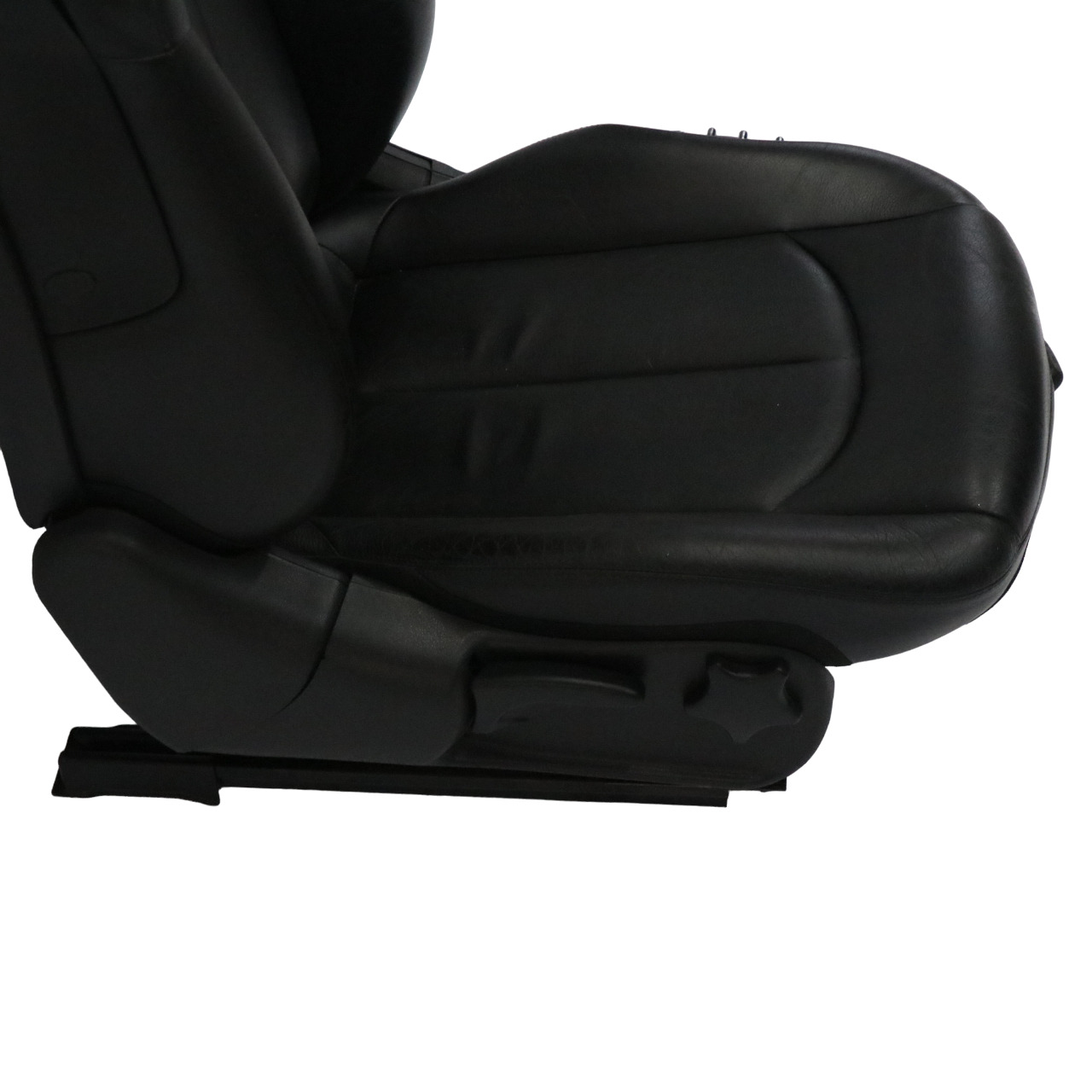 Mercedes A209 Vorne Rechts Sitz Multi Contour Schwarz Leder Nappa Amaretta