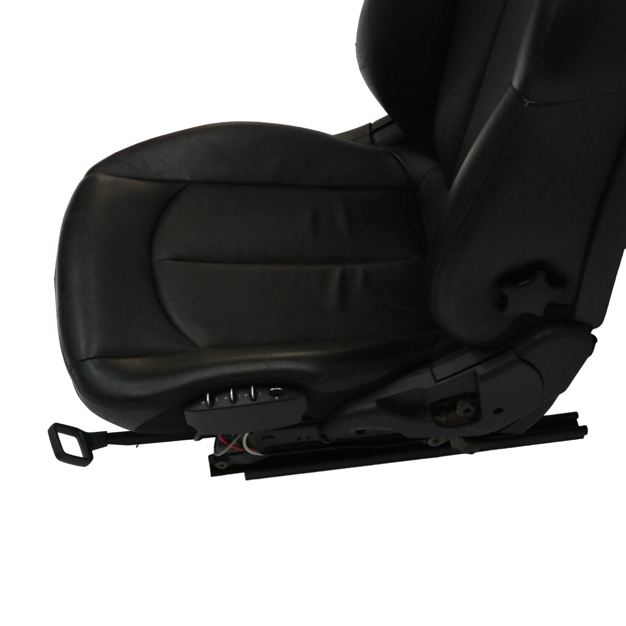 Mercedes A209 Vorne Rechts Sitz Multi Contour Schwarz Leder Nappa Amaretta