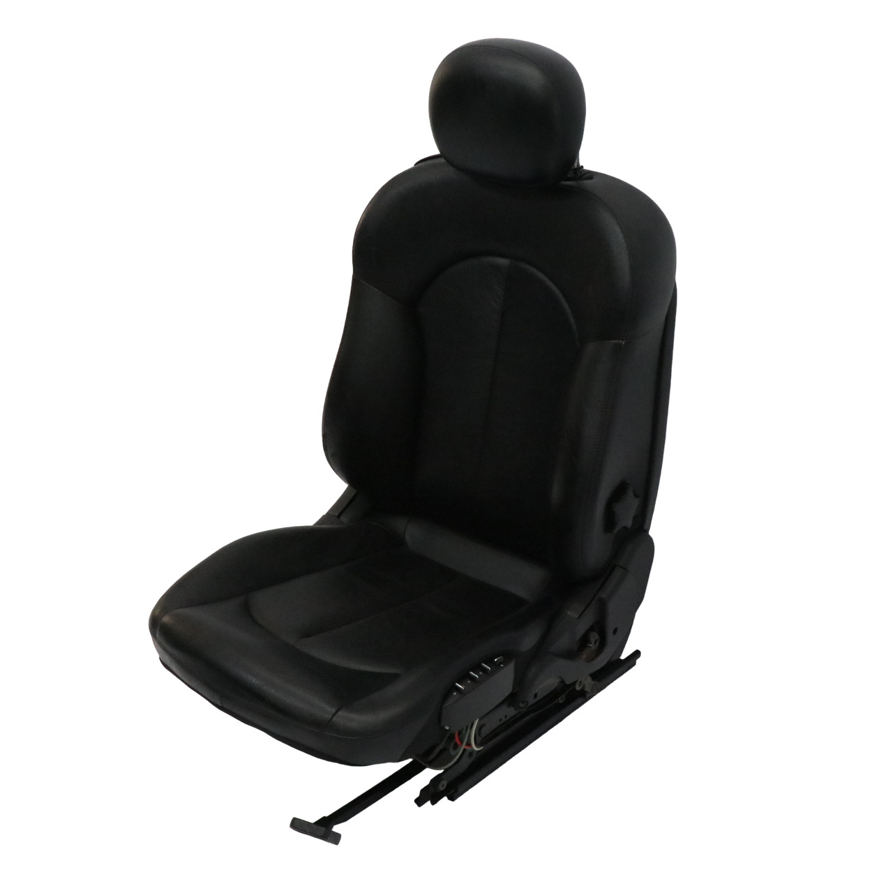 Mercedes A209 Vorne Rechts Sitz Multi Contour Schwarz Leder Nappa Amaretta