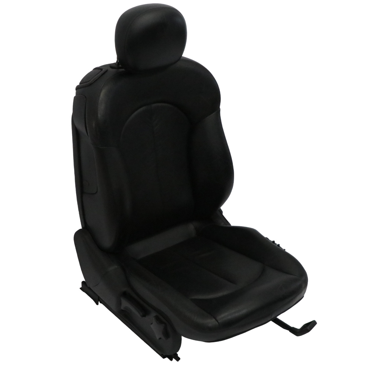 Mercedes A209 Vorne Rechts Sitz Multi Contour Schwarz Leder Nappa Amaretta