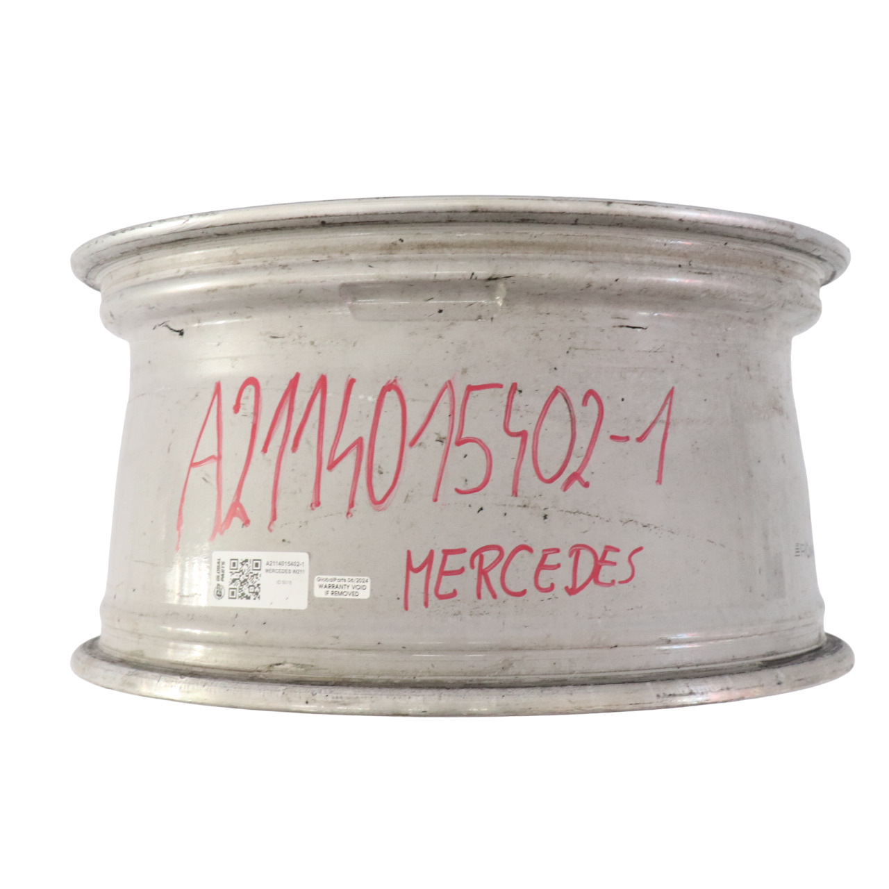 Mercedes W211 Leichtmetallfelge 18" 9J ET:39 10 Doppelspeiche A2114015402