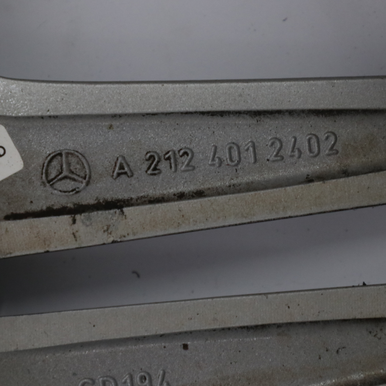 Mercedes-Benz W212 Hinten Silber Alufelge Alu Felge 18" ET:54 9J A2124012402