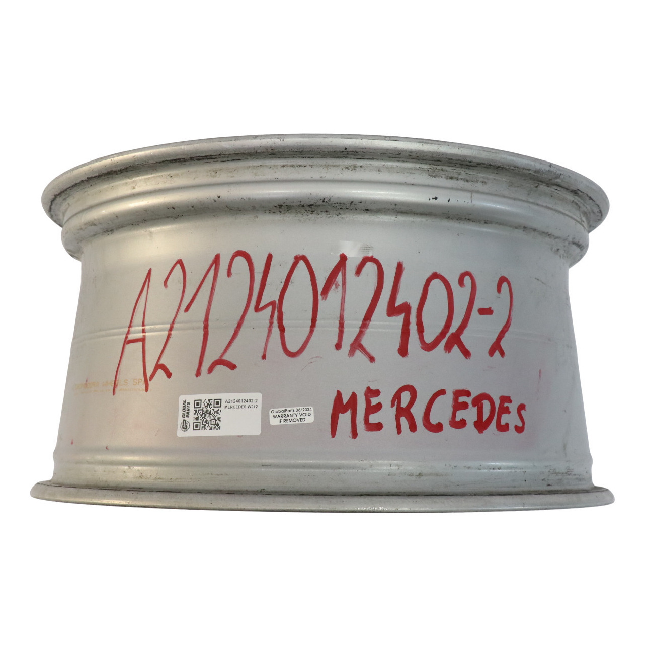 Mercedes-Benz W212 Hinten Silber Alufelge Alu Felge 18" ET:54 9J A2124012402