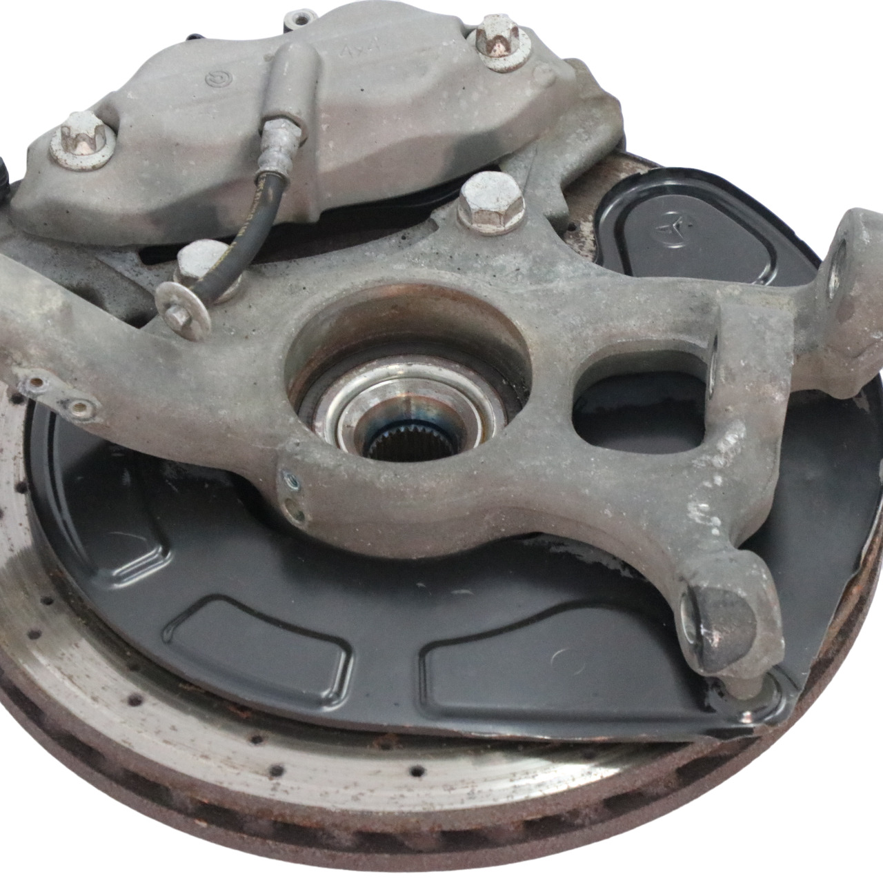 Mercedes W221 4matic Wheel Carrier Hub Front Right O/S Suspension A2213324801