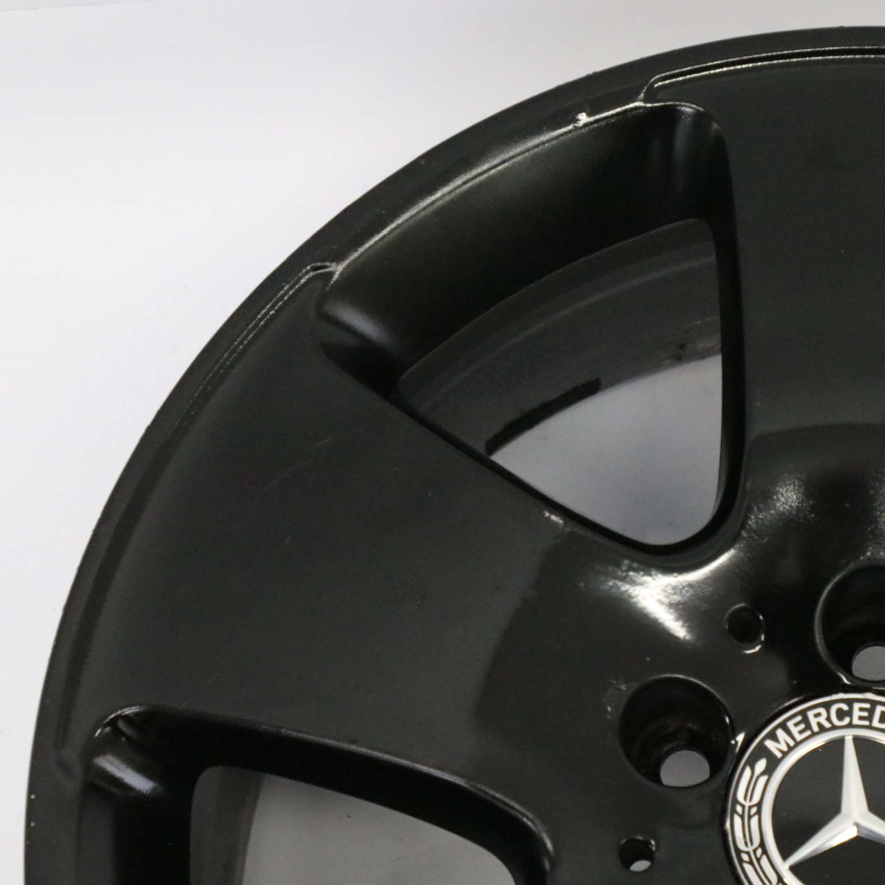 Mercedes W221 Black Alloy Wheel Rim 17" 8J ET:43 A2214010302