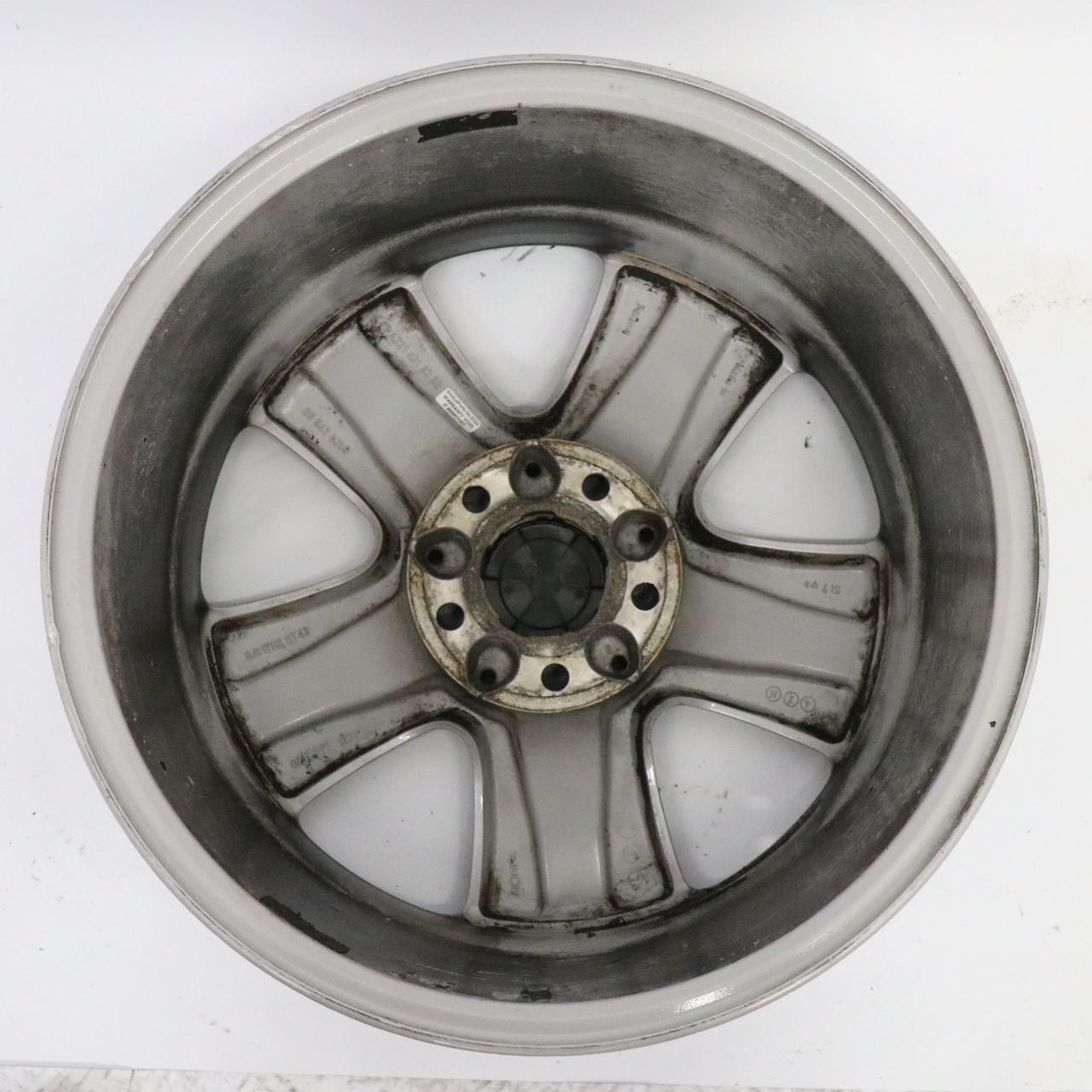 Mercedes W221 Black Alloy Wheel Rim 17" 8J ET:43 A2214010302