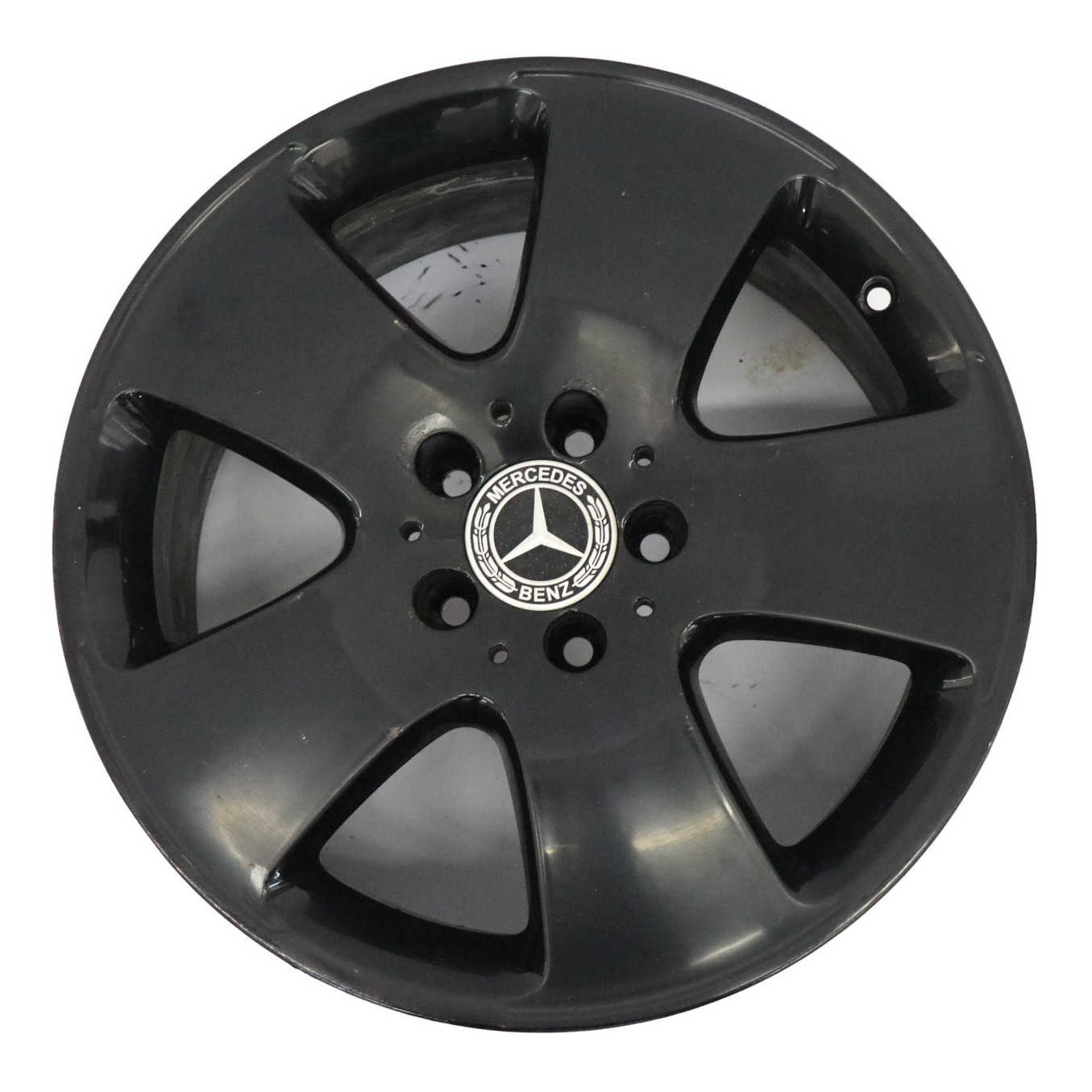 Mercedes W221 Schwarz Leicht Metall Felge 17" 8J ET:43 A2214010302