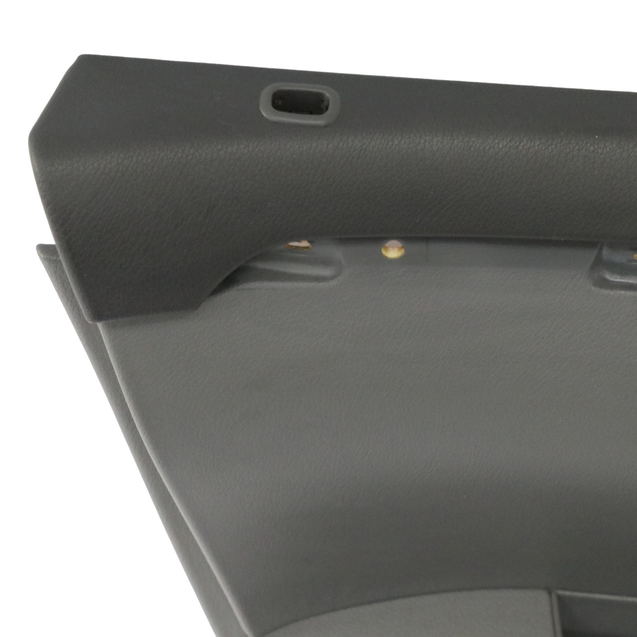 Mercedes W221 Türkarte Abdeckung Vorne Links Trim Panel Basalt Grau Leder