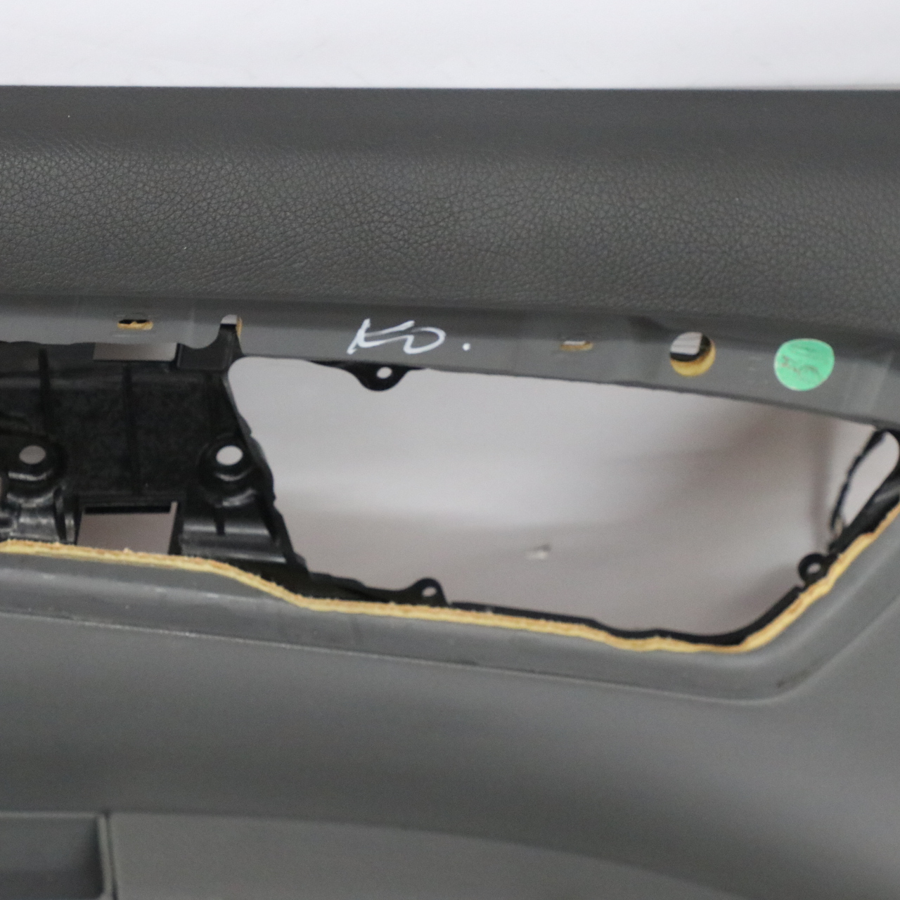 Mercedes W221 Türkarte Abdeckung Vorne Links Trim Panel Basalt Grau Leder