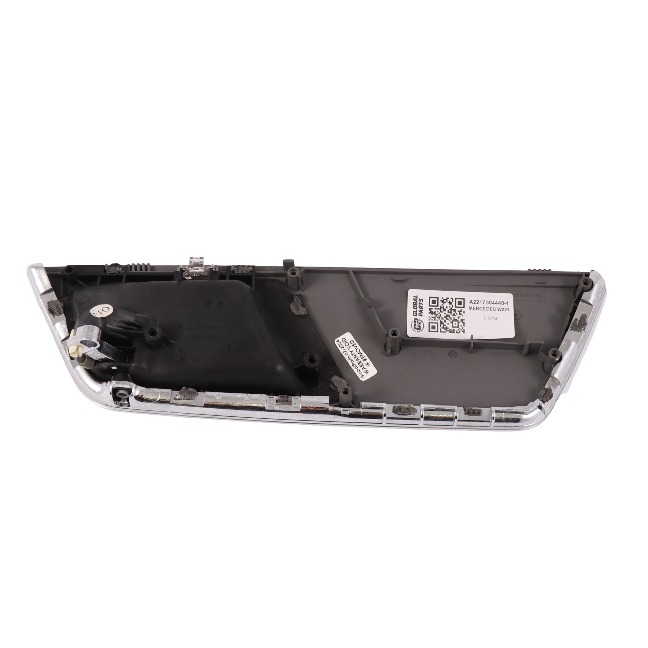 Mercedes W221 Klamka Drzwi Wewnętrzna Tylna Prawa Panel Szary A2217304448