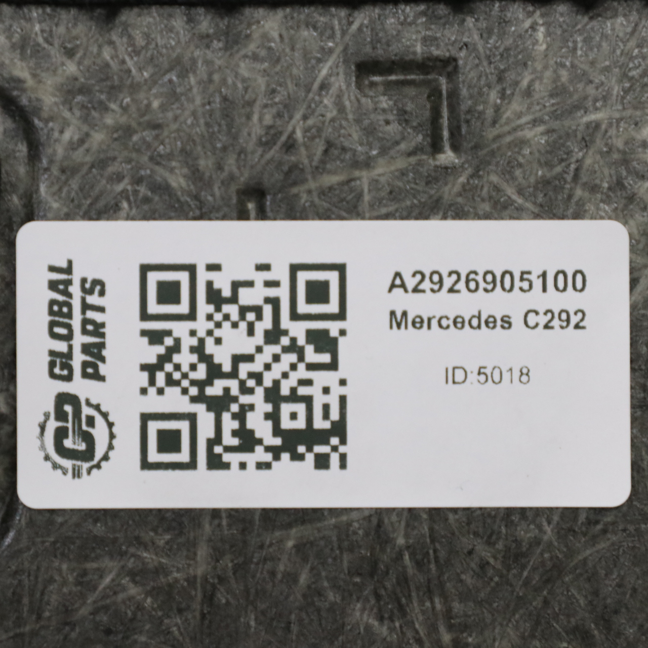 Mercedes GLE C292 Hutablage Heck Scheiben Verkleidung Abdeckung A2926905100