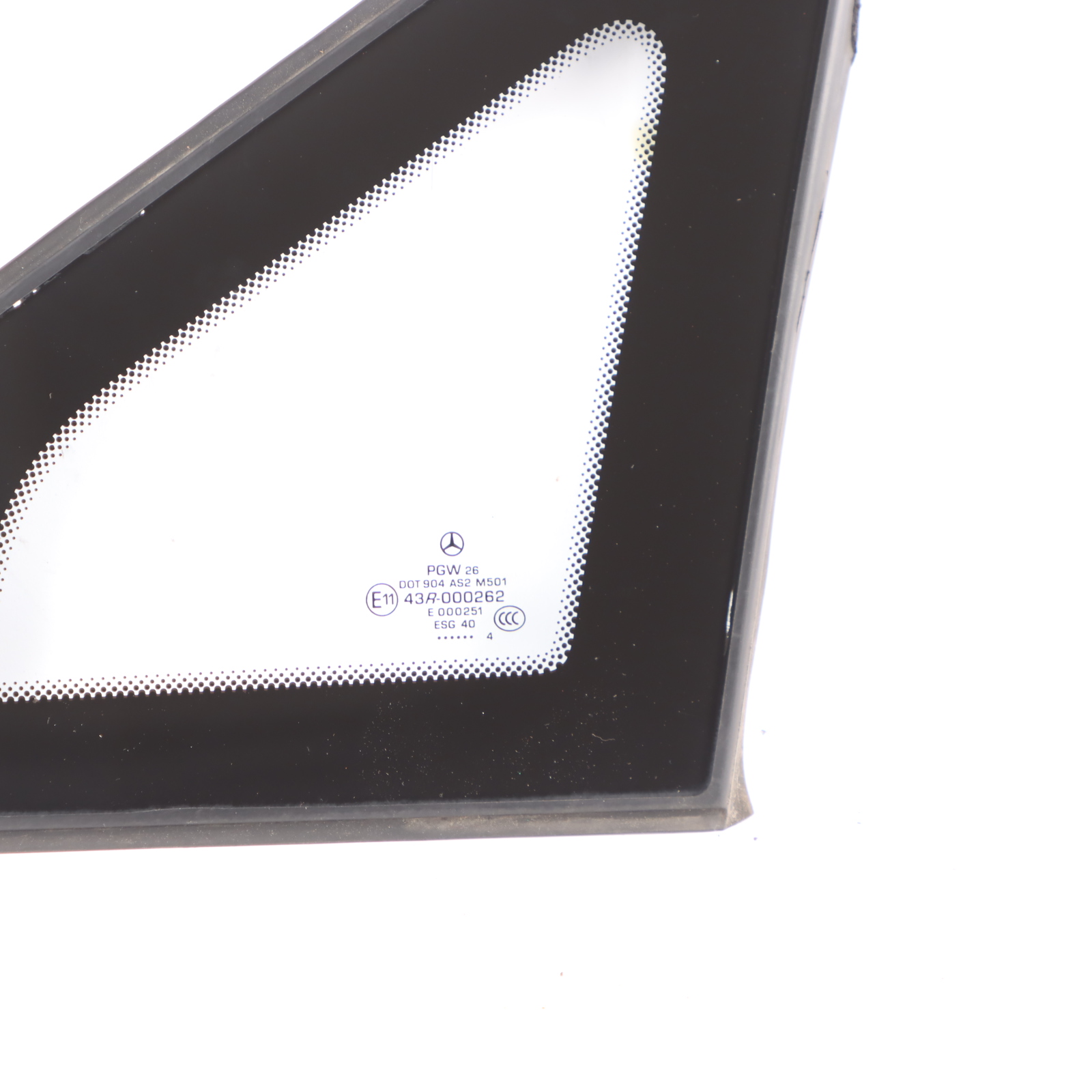 Side Window Mercedes Vito W639 Front Left N/S Fixed Triangle Glass AS2