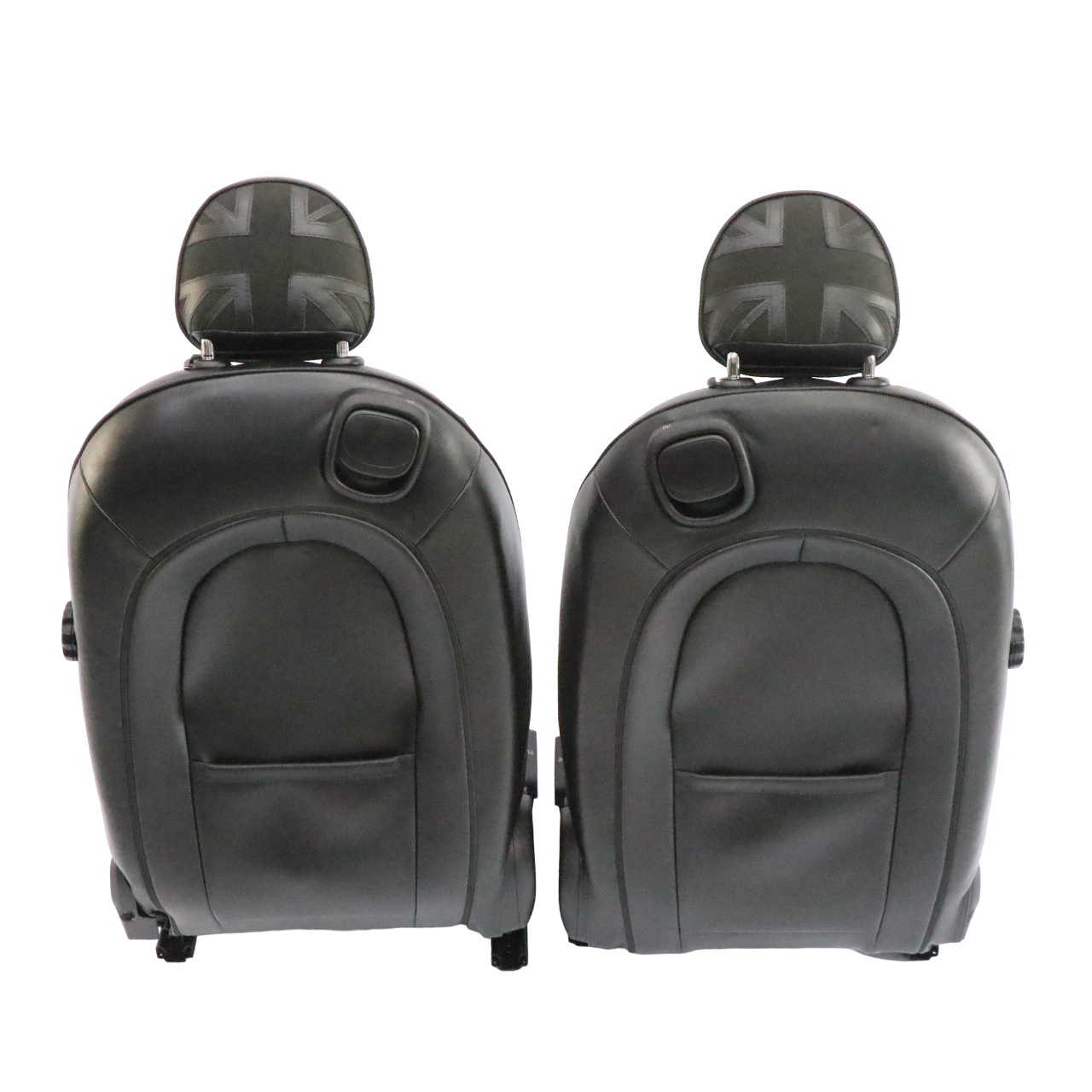 Mini F56 Sport Sitze Sitz Set Vorne Hinten Ihr Leder Lounge Carbon Schwarz