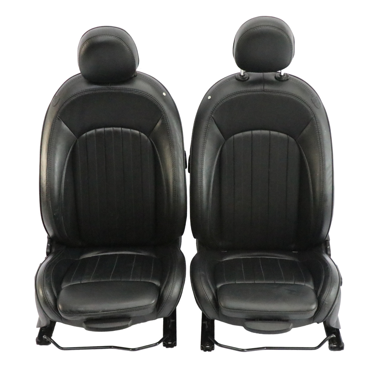 Mini F56 Sport Sitze Sitz Set Vorne Hinten Ihr Leder Lounge Carbon Schwarz