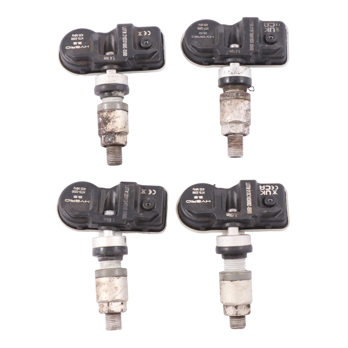 Reifendrucksensor-Steuergerät-Modul-Set TPMS Hybrid 3.5 433 MHz HTS-3200