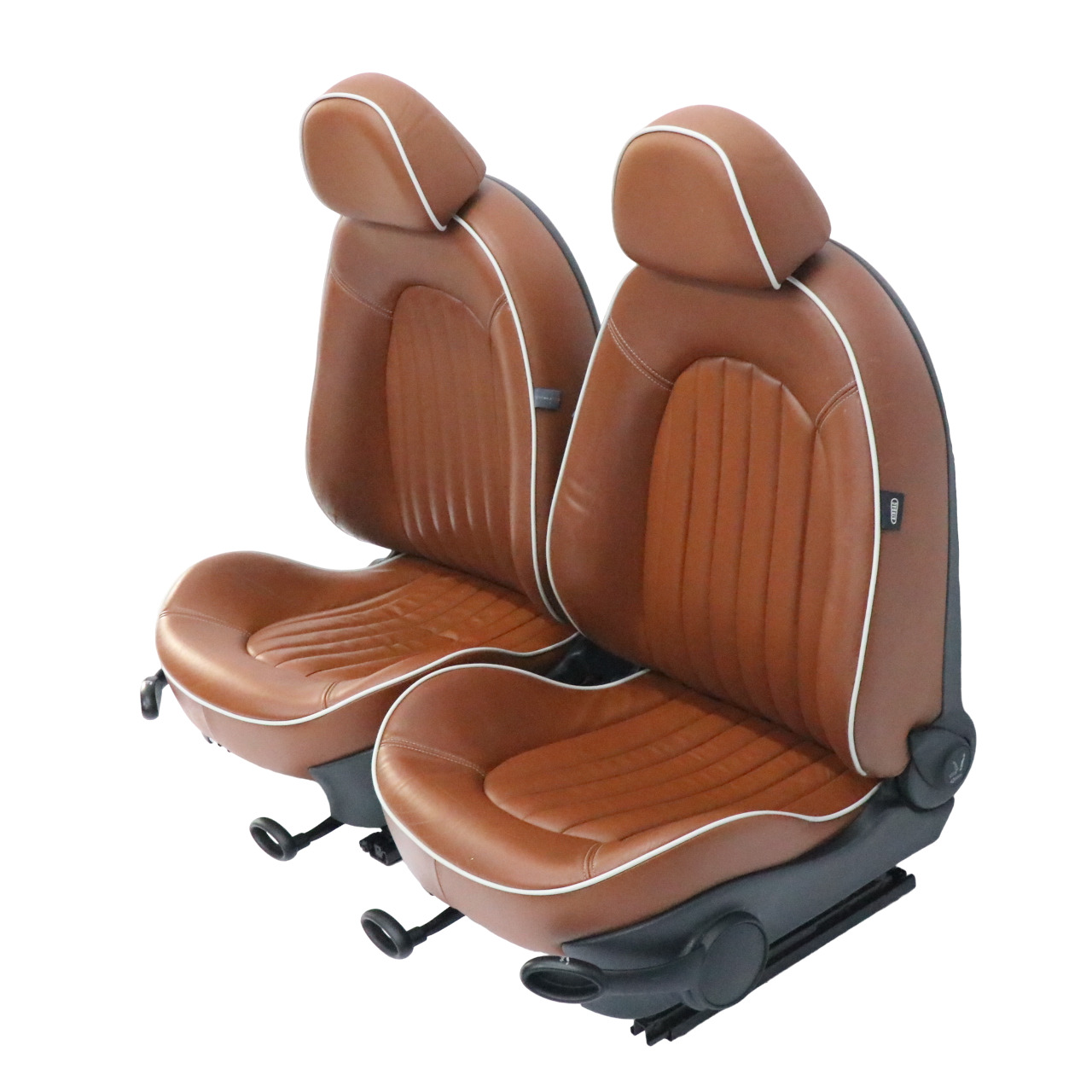 Mini Cooper R52 Heizung Sport Malt Brown Leder Sitze Vorne Hinten Sitz Sidewalk