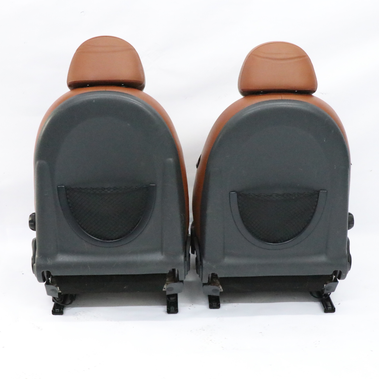 Mini Cooper R52 Heizung Sport Malt Brown Leder Sitze Vorne Hinten Sitz Sidewalk