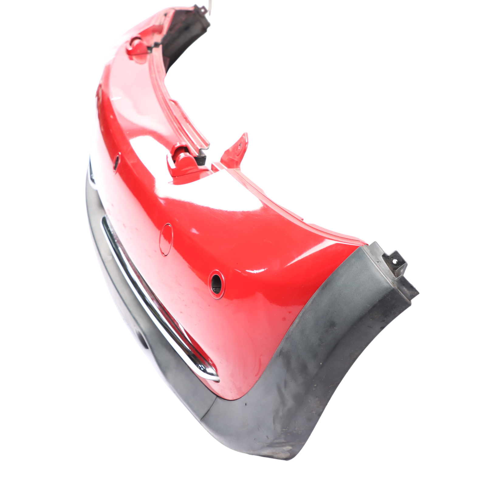 Mini R52 Cabrio Complete Rear Bumper PDC Trim Panel Chili Red - 851