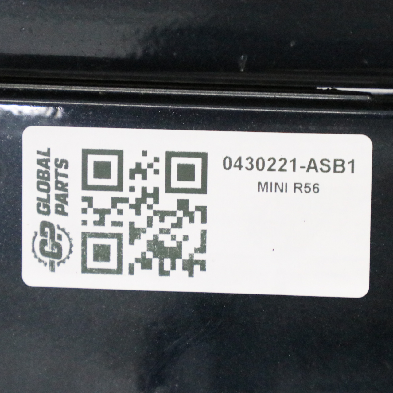 Stoßstange vorne Mini R55 R56 Komplettverkleidung Astro Schwarz Metallic - A25