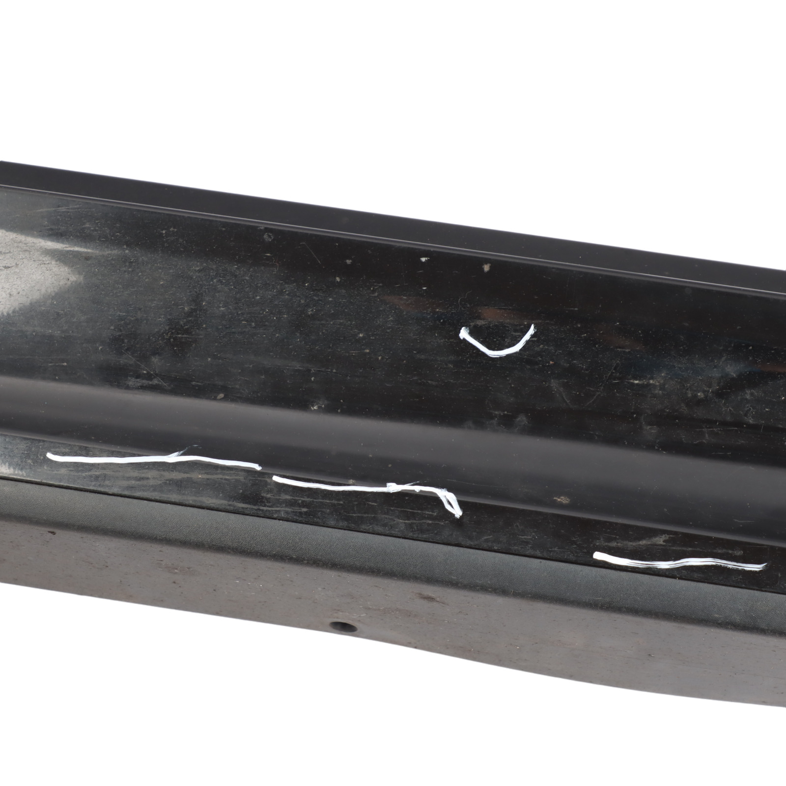 Mini R56 R57 JCW Left Door N/S Sill Skirt Side Trim Midnight Black Metallic A94