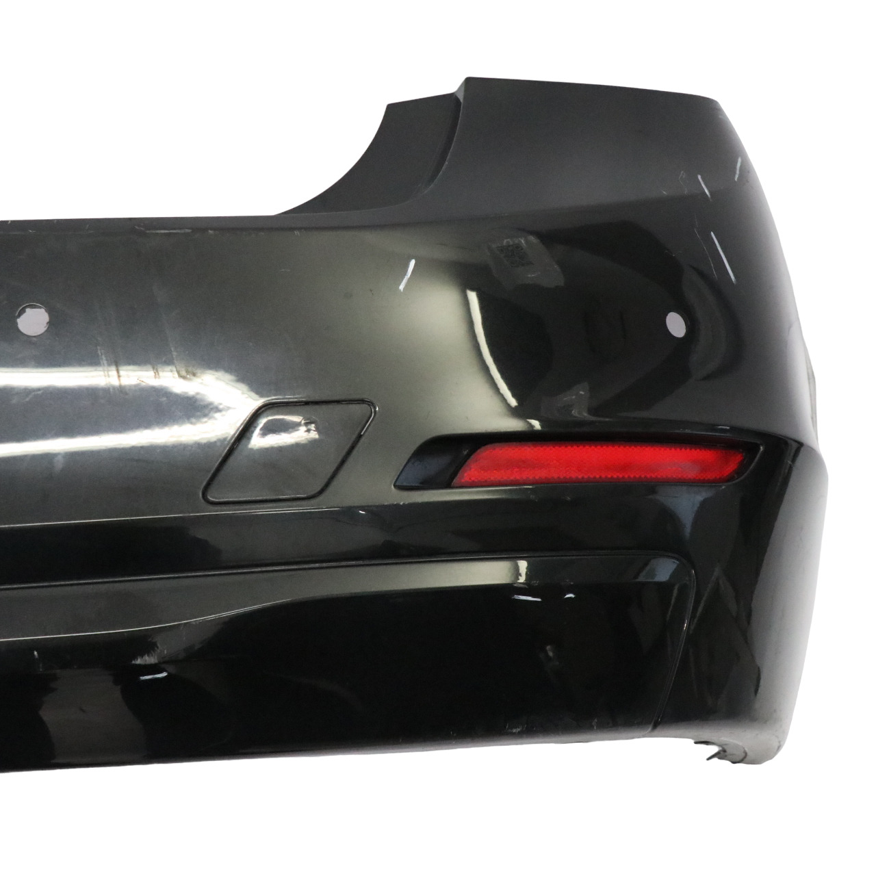 BMW F30 Rear Bumper Trim Panel Covering PDC Black Sapphire Metallic - 475