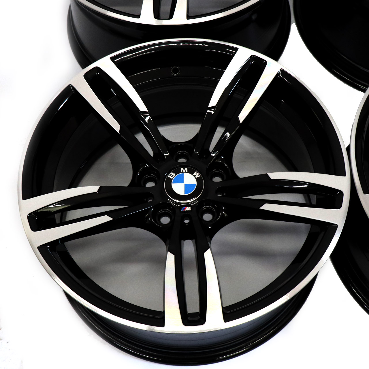 BMW F80 M3 F82 M4 Wheel Alloy Rims Set 19" M Double Spoke 437 2284755 2284756