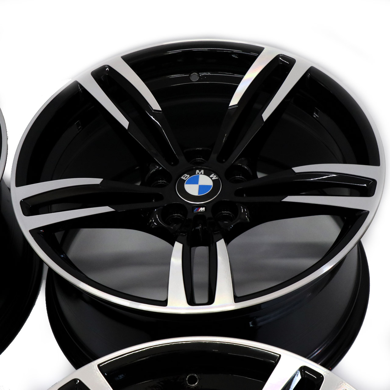 BMW F80 M3 F82 M4 Wheel Alloy Rims Set 19" M Double Spoke 437 2284755 2284756