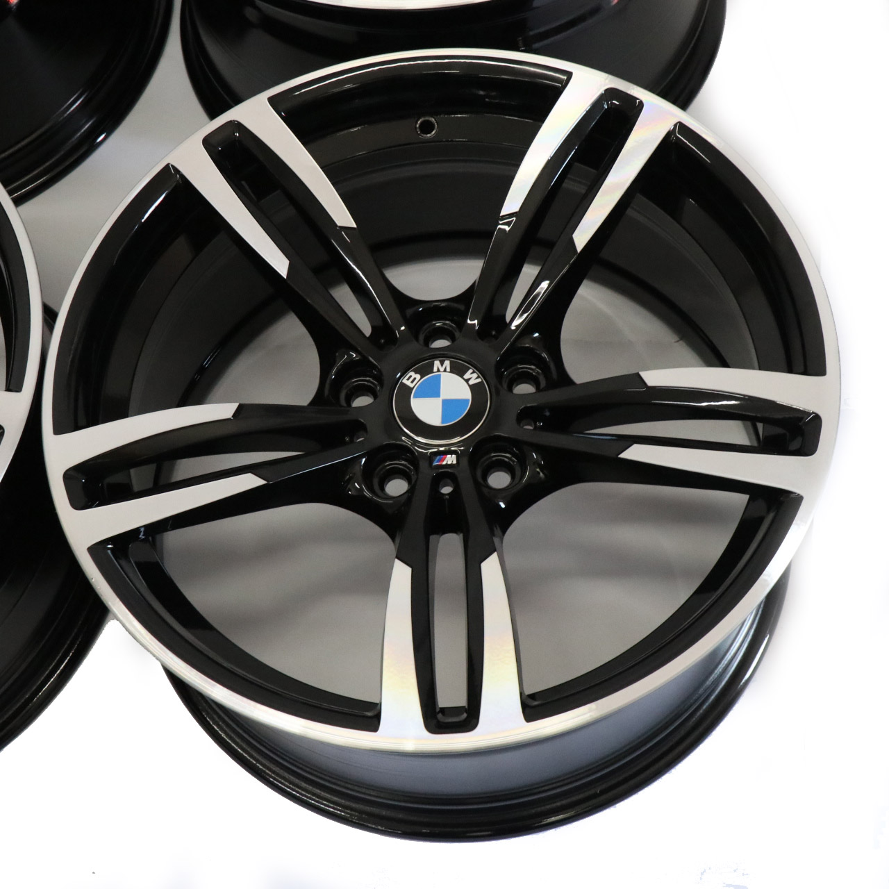 BMW F80 M3 F82 M4 Wheel Alloy Rims Set 19" M Double Spoke 437 2284755 2284756