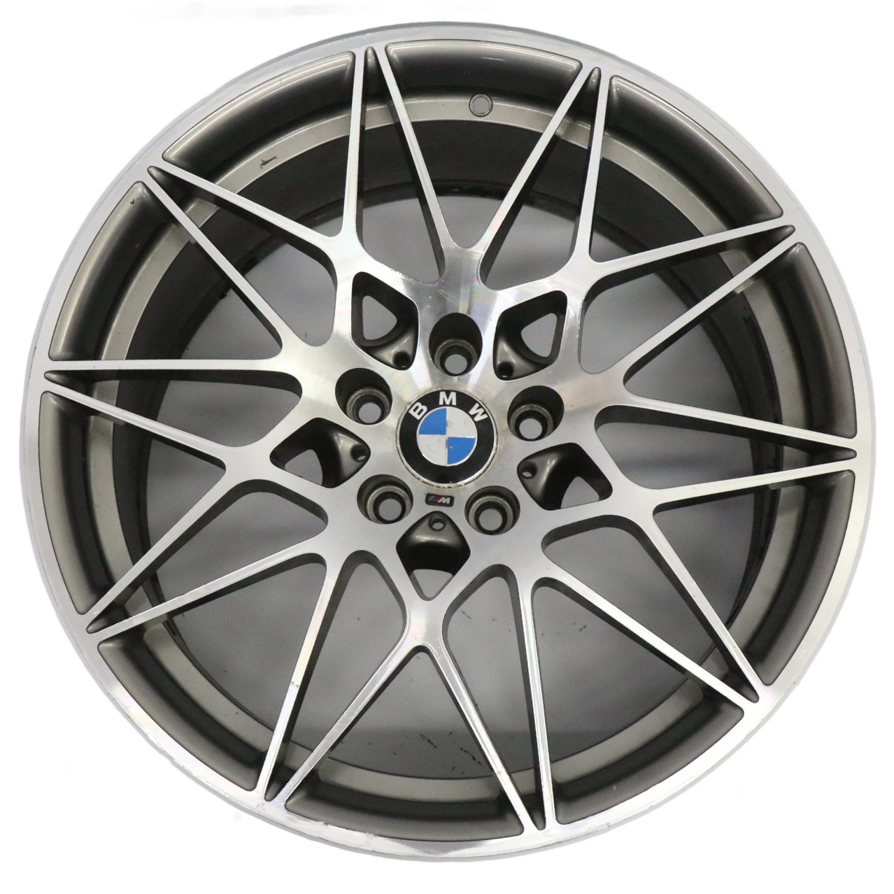 BMW F80 M3 Ferric Jante arrière grise alliage 20" M flèche l'étoile 10J 2287501