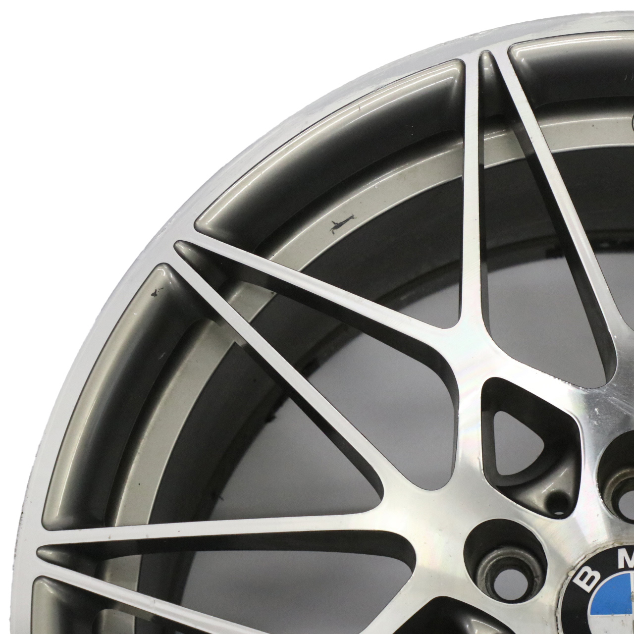 BMW F80 M3 Ferric Jante arrière grise alliage 20" M flèche l'étoile 10J 2287501