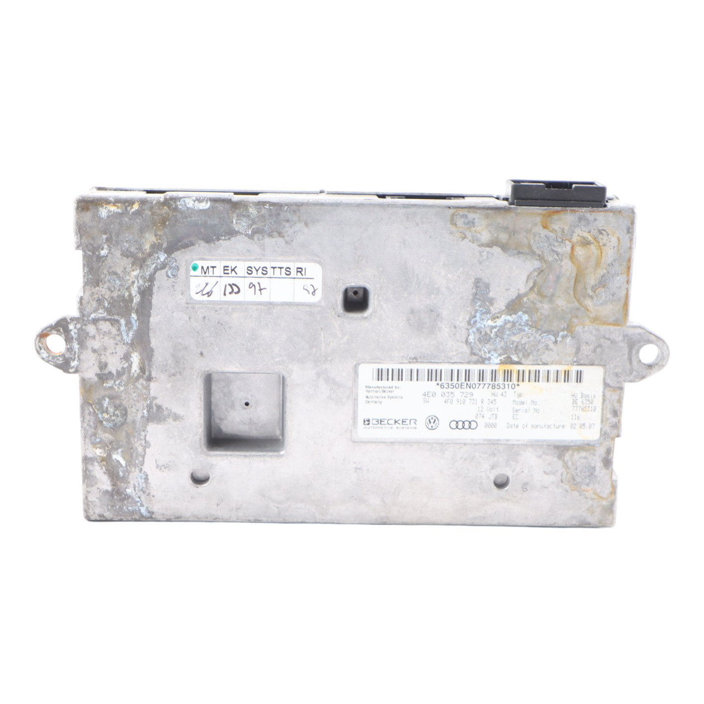 Audi A6 C6 Bluetooth Schnittstelle MMI Multimedia ECU Einheit 4E0035729