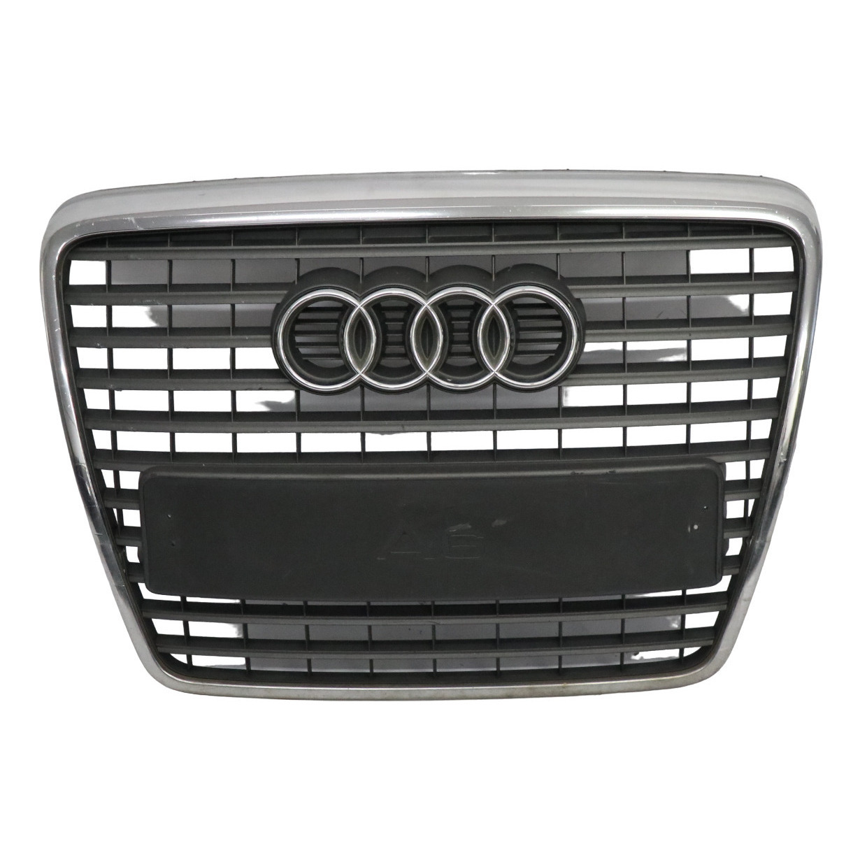 Audi A6 C6 Front Bumper Centre Upper Grille Radiator Panel 4F0853651AQ