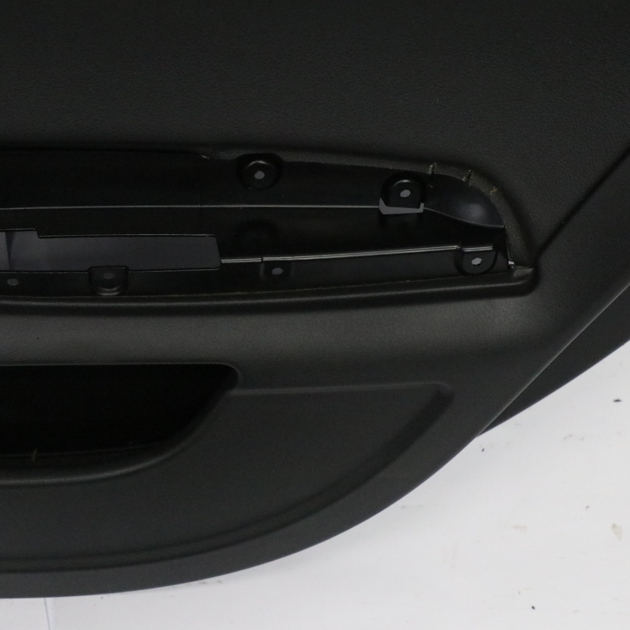 Türkarte Audi A6 C6 Hinten Rechts Türverkleidung Trim Panel Schwarz